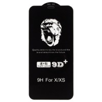Защитное сткело 5D Gorilla для Apple iPhone X / Xs / 11 Pro Black (4738)