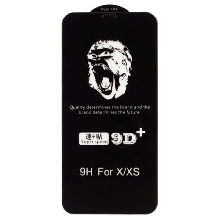 Захисне сткло 5D Gorilla для Apple iPhone X / Xs Black (4738)