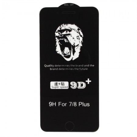 Защитное стекло 5D Gorilla для Apple iPhone 7 Plus / 8 Plus Black (4736)