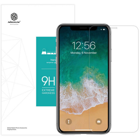 Защитное стекло Nillkin (H) для Apple iPhone XS Max / 11 Pro Max (6.5'') (+пленка) Прозрачный (26488)