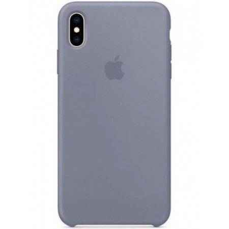 Чехол Silicone Case (AA) для Apple iPhone XS Max (6.5'') Сірий (26524)
