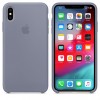 Чехол Silicone Case (AA) для Apple iPhone XS Max (6.5'') Серый (26524)