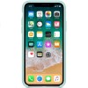 Чехол Silicone Case (AA) для Apple iPhone XS Max (6.5'') Бирюзовый (26521)