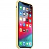 Чехол Silicone Case (AA) для Apple iPhone X (5.8'') / XS (5.8'') Желтый (26570)