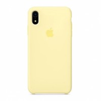 Чехол Silicone case (AAA) для Apple iPhone XR (6.1'') Жовтий (26510)