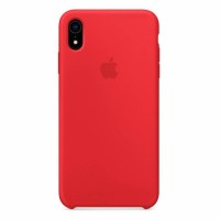 Чехол Silicone case (AAA) для Apple iPhone XR (6.1'') Червоний (26509)