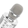 Караоке Микрофон-колонка Hoco BK3 Cool Серебристый (26687)