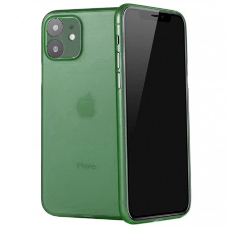 PP накладка LikGus Ultrathin 0,3 mm для Apple iPhone 11 (6.1'') Зелений (26692)